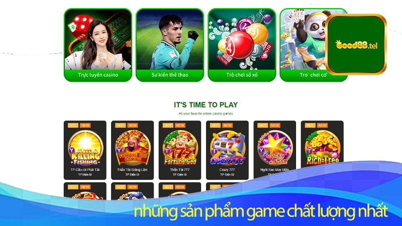 Giới thiệu Good88 về những sản phẩm game chất lượng nhất